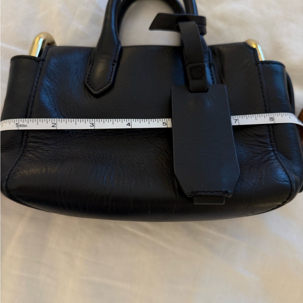 J Crew Leather Mini Satchel - Picture 7 of 8